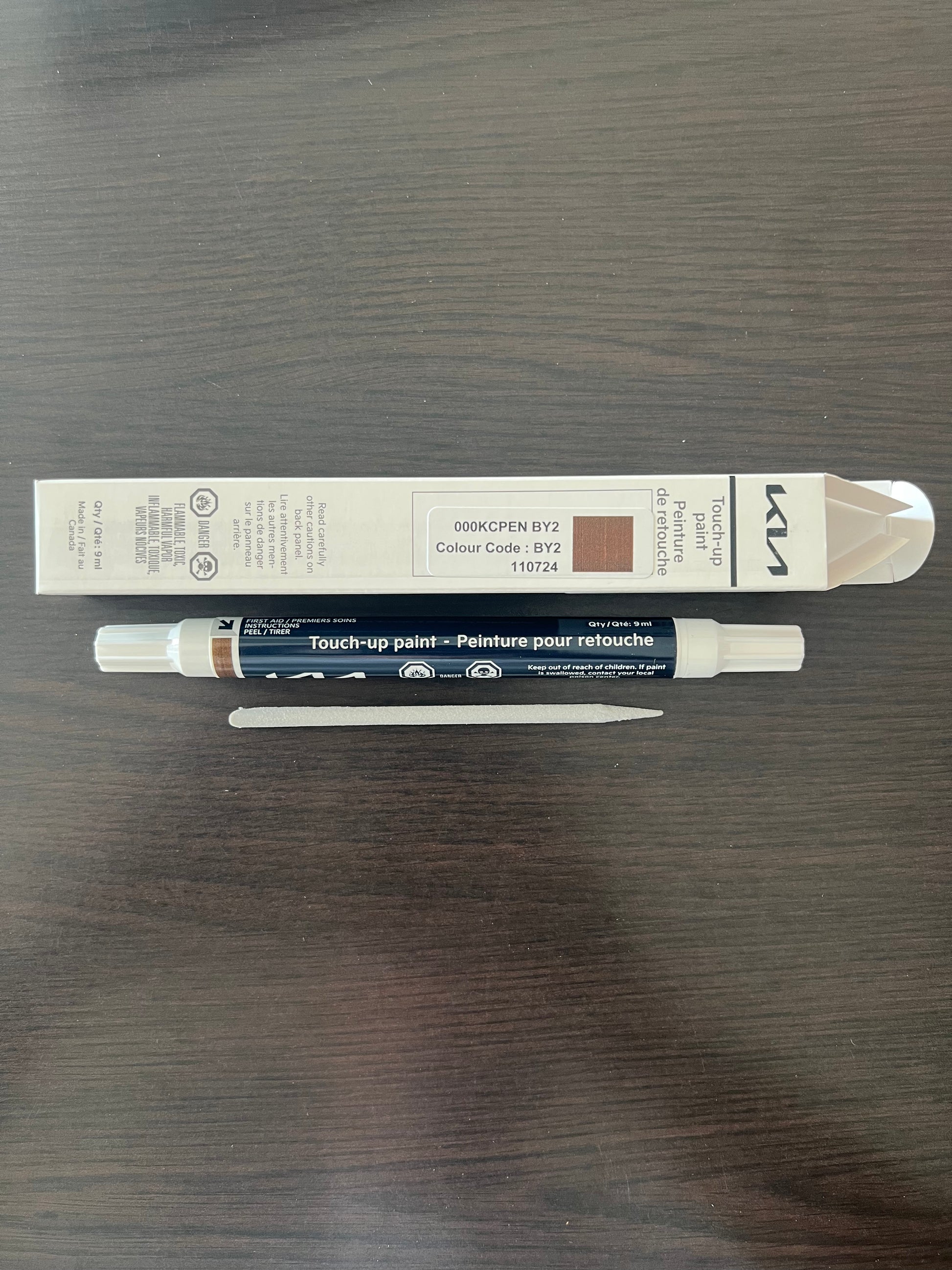 Kia Canada touchup paint pen, Orangeville Kia modern bronze BY2 Kia Sportage