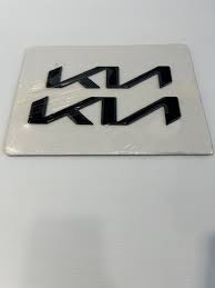 FREE SHIP Front and Rear Kia Emblem Blackout Kit - 2022-2026 Sorento Hybrid (HEV) SorH-BlkEmb
