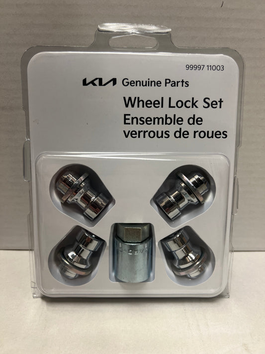 FREE SHIP Kia Wheel Locks (4 Pack with Lock Key) - 2025-2026 Carnival Hybrid (HEV) - 9999711003
