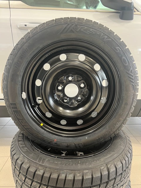 205 55r16 Snow Tire Package (Steel Rims) 2019-2024 Forte Sedan