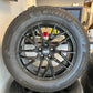 245 60r18 Snow Tire Package with TPMS (Black Alloy) 2020-2024 Telluride WINTER27-TEL-TECH