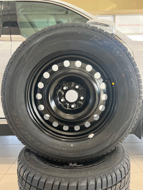 235/65r17 Snow Tire Package (Steel Rims) 2022-2024 Sorento Hybrid